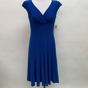 American Living Templeton Women's Dress Size 8 Blue A-Line NWT